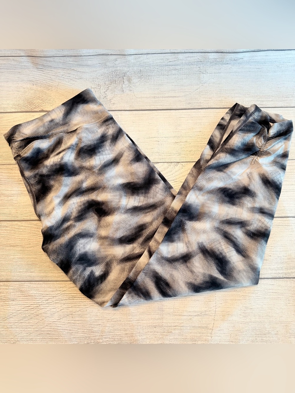 Calvin Klein Black & Gray Leggings